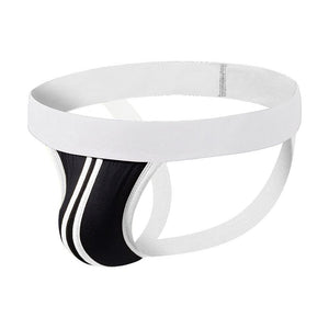 White Stripe Jock