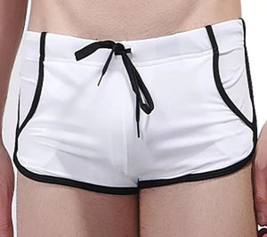 Pocket Swim Trunks - White
